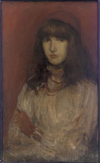 James Abbott McNeil Whistler Little Red Glove Spain oil painting art